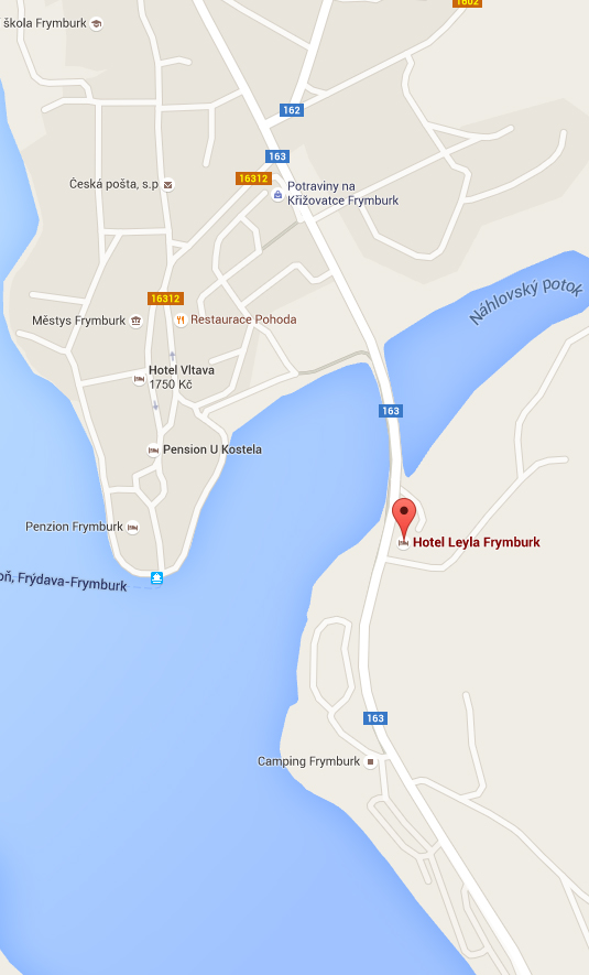 Mapa Hotel Leyla